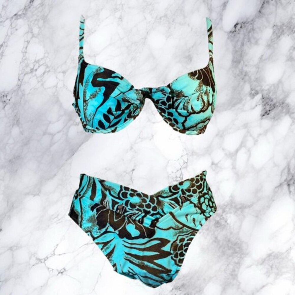 VTG Sunsets Separates Print Bikini